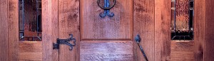 custom hardwood doors