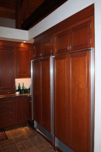 hardwood kitchen cabinets bigfork