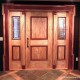 hand-crafted wood doors